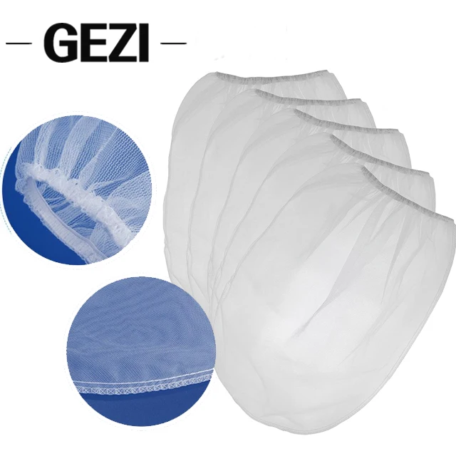 Polyester Multifilament Mesh Liquid Filter Bags 5 Gallon Bucket Size for Use with Paint Guns and Sprayers