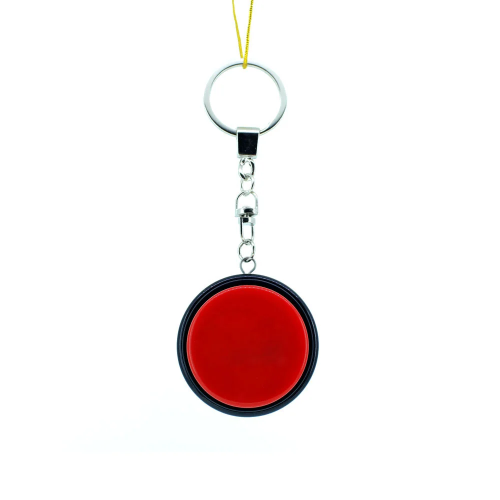 Custom Programmable Pre-recorded Audio Voice 6 Buttons Sound Keychain For Promotional Gift