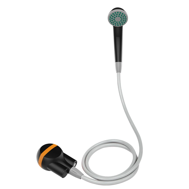 12V Portable Shower pump, USB Rechargeable Lightweight Outdoor Camping Bathroom Travel Shower