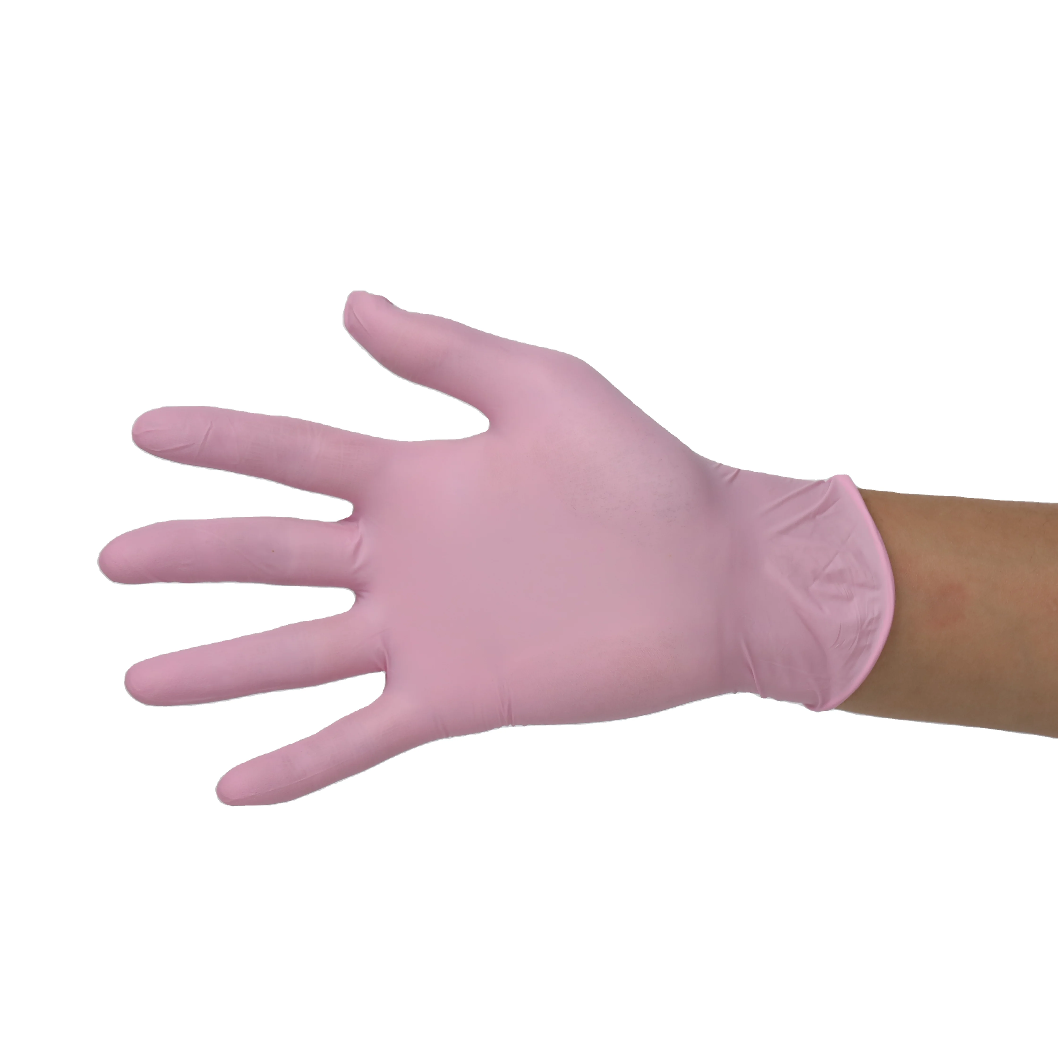 Powder Free Black White Blue Gardening Work Gloves Nitrile Disposable Gloves Nitrile Powder Free