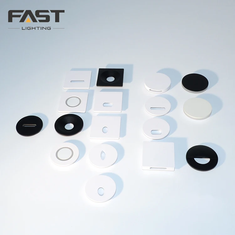 FAST New Arrivals Waterproof IP44 Multi Shapes Recessed Motion Sensor Bedroom Staircase Stair LED Wall Lights