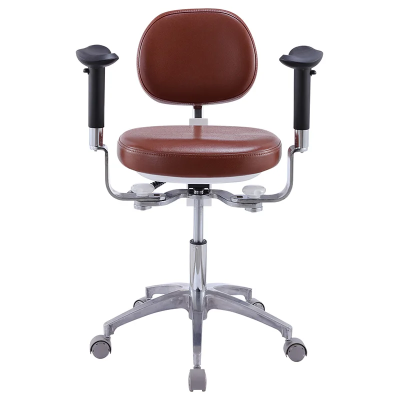 Foshan manufactures hot sale dental doctor chair dental stool round seat medical dental assistant chair stool