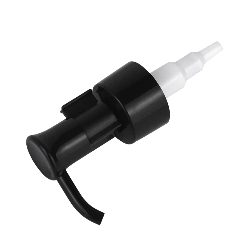 Manufactory 28 410 Shampoo Pump Soap Dispenser Oil Pump Black White Plastic Lotion Pump With Clip