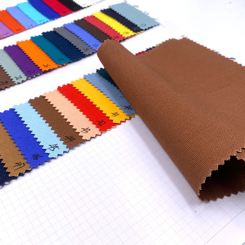 
Bag Cloth Pink Green Black White Grey Plain Dyed Custom Meter Price 100% Woven Cotton Canvas Fabric 
