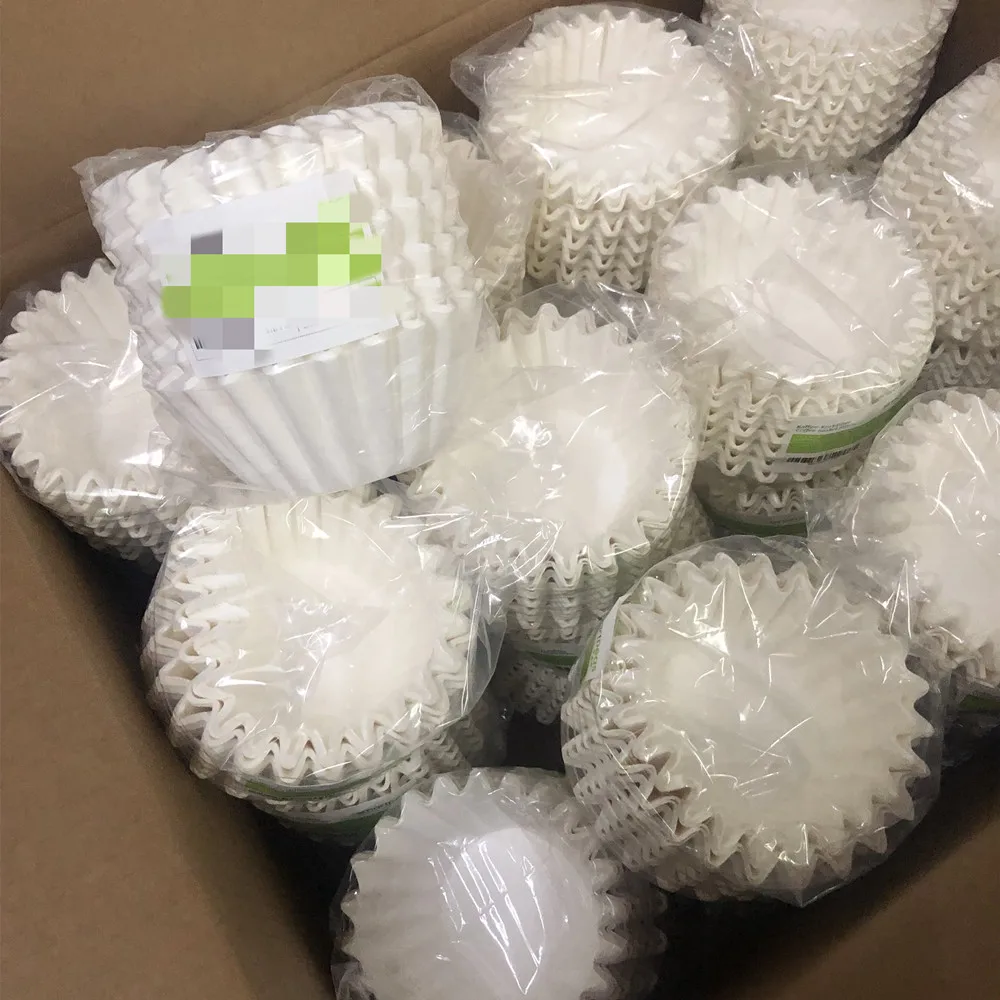 Wave bowl coffee filter paper making machine wholesale 500pcs