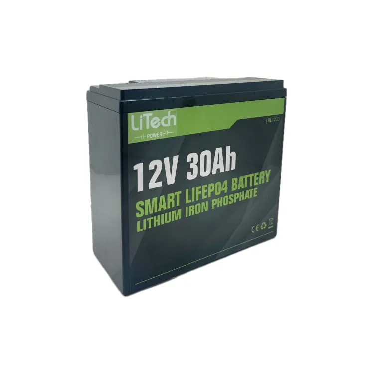 LiTech Power LiFePo4 4S 12V/12.8V 30Ah Lithium iron Phosphate LFP drop-in battery pack for substituting Lead Acid battery AKKU