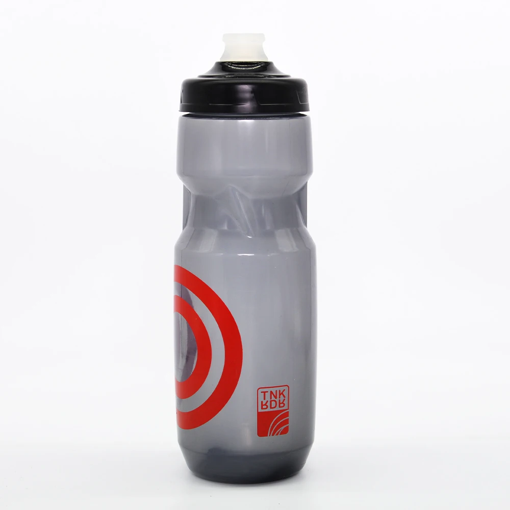 
ThinkRider Plastic Logo Customized 610/710ml Bicycle Kettle BPA customize Bike sport water bottle 