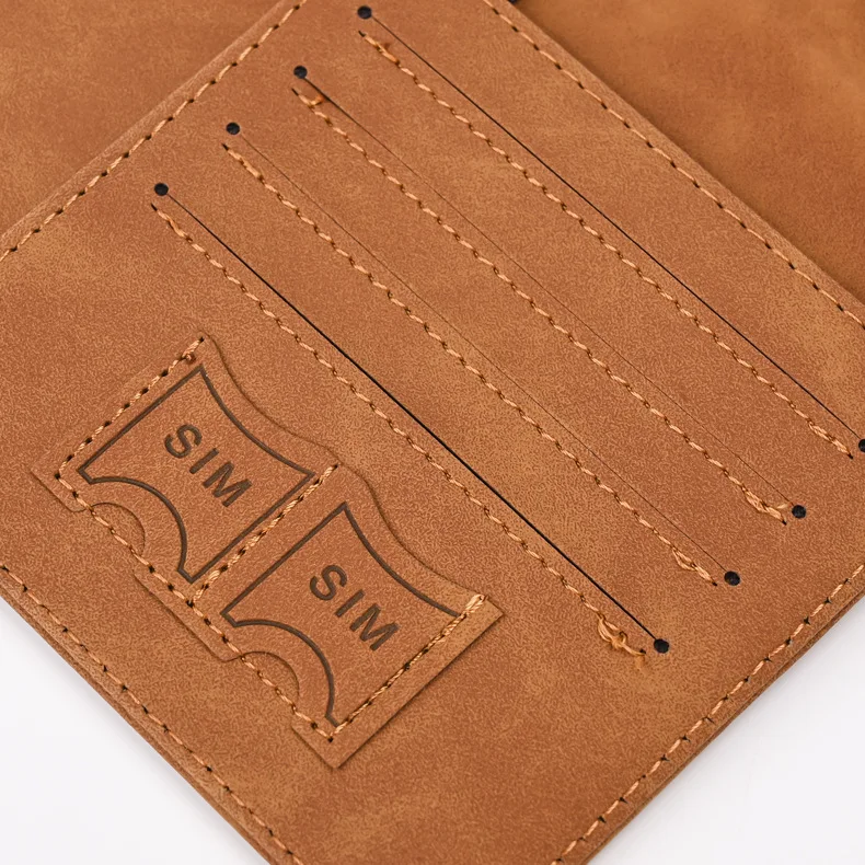 Хит продаж Матовый держатель для паспорта бумажник RFID блокирующий кожаный чехол карты органайзер проездных документов Обложка