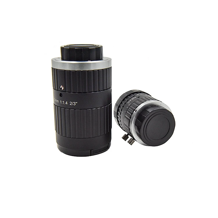 Линза для системы видеонаблюдения LEM2514CBMP8 Aperture F1.4 25 мм f1.4 c mount cctv lens автоматической проверки