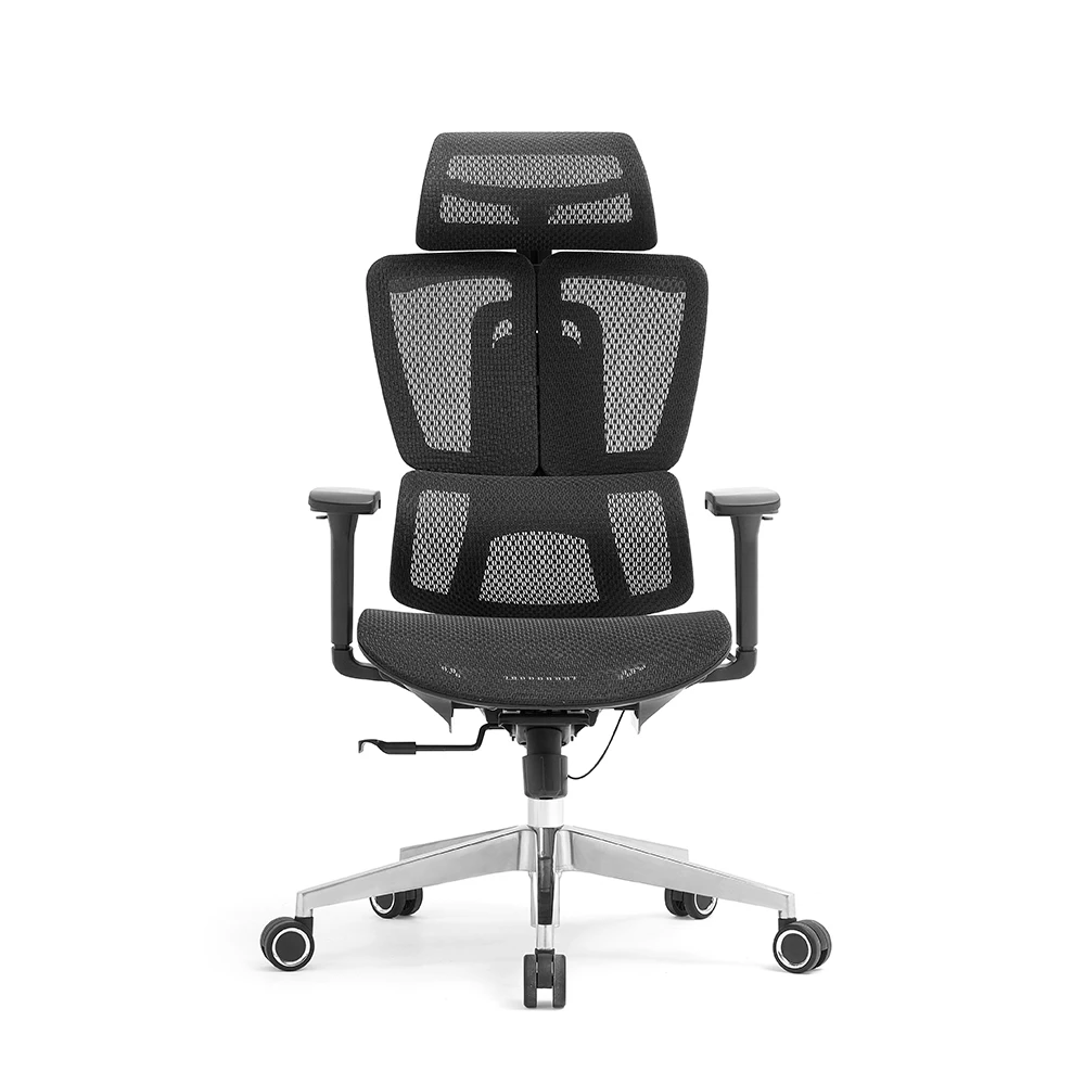 Luxury design moving modern mesh fabric ergonomic office chair swivel fabric chair sillas de oficina office furniture
