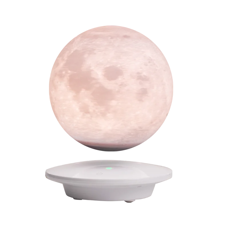 Factory Price 3D Levitating Moon Lamp Floating Touch Control Smart Lighting Moon Lamp Floating With Adpater For Home Decoration
