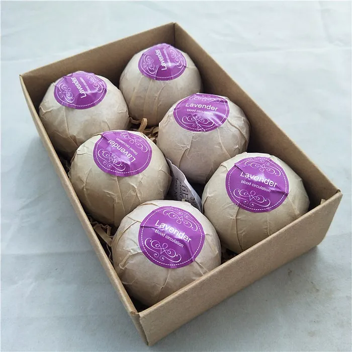 
6 Pcs Bath Bombs Box with Natural Bubble Bath Bombs Gift Set Best Gift for Birthday Men Women Boys Girls Kids  (1600163585851)