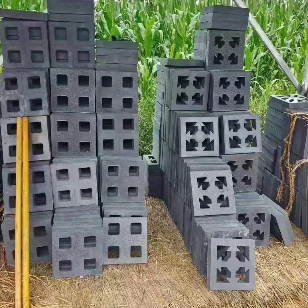 Beautiful Courtuard Decoration Concrete Window Plastic Art Breeze Block Tiles Mold