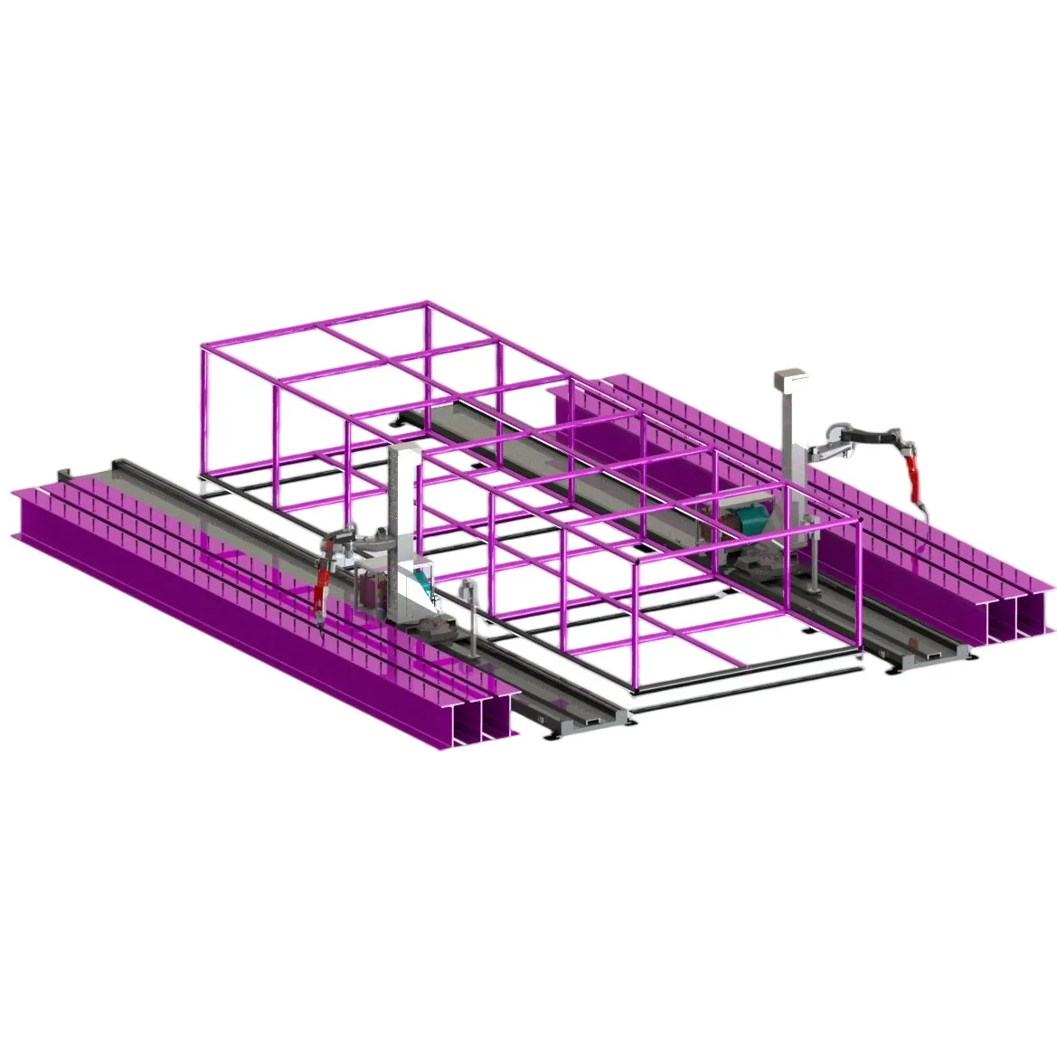 Сварочное оборудование фабричное производство нестандартных производства поддерживает настройку 6-9 оси рабочее место робота