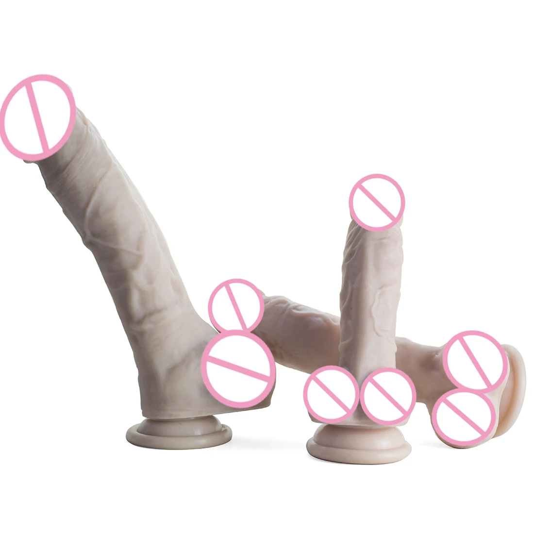 Real Skin Feeling Strapon Penis Strap On Huge Dildo Big Dildo Big Cock Sex Masturbation Real Life Dildos For Women