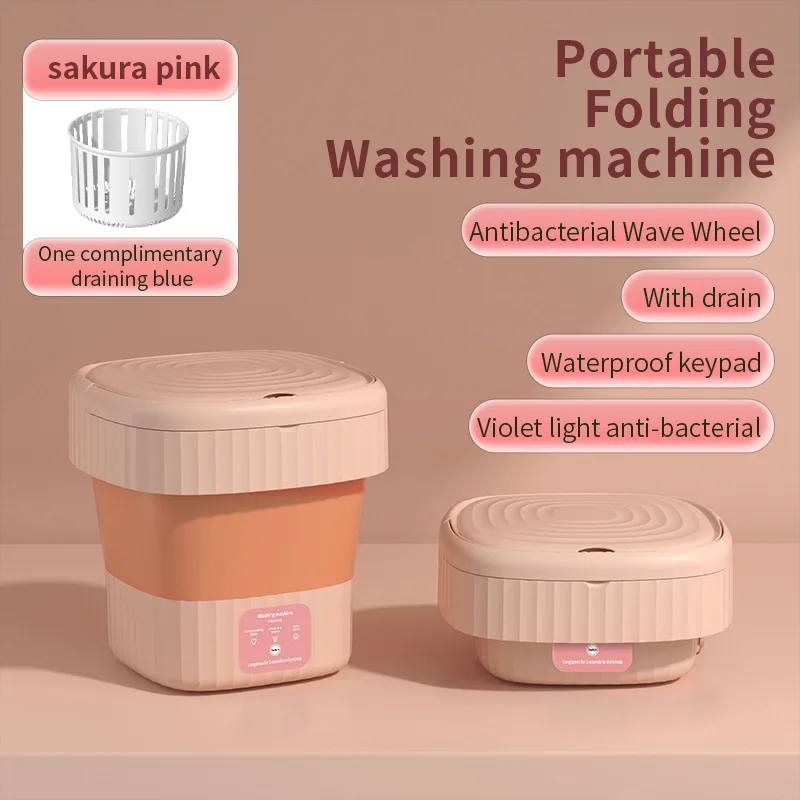 DP4 China Small washing machine foldable socks underwear household portable washing machine fully automatic washing machine