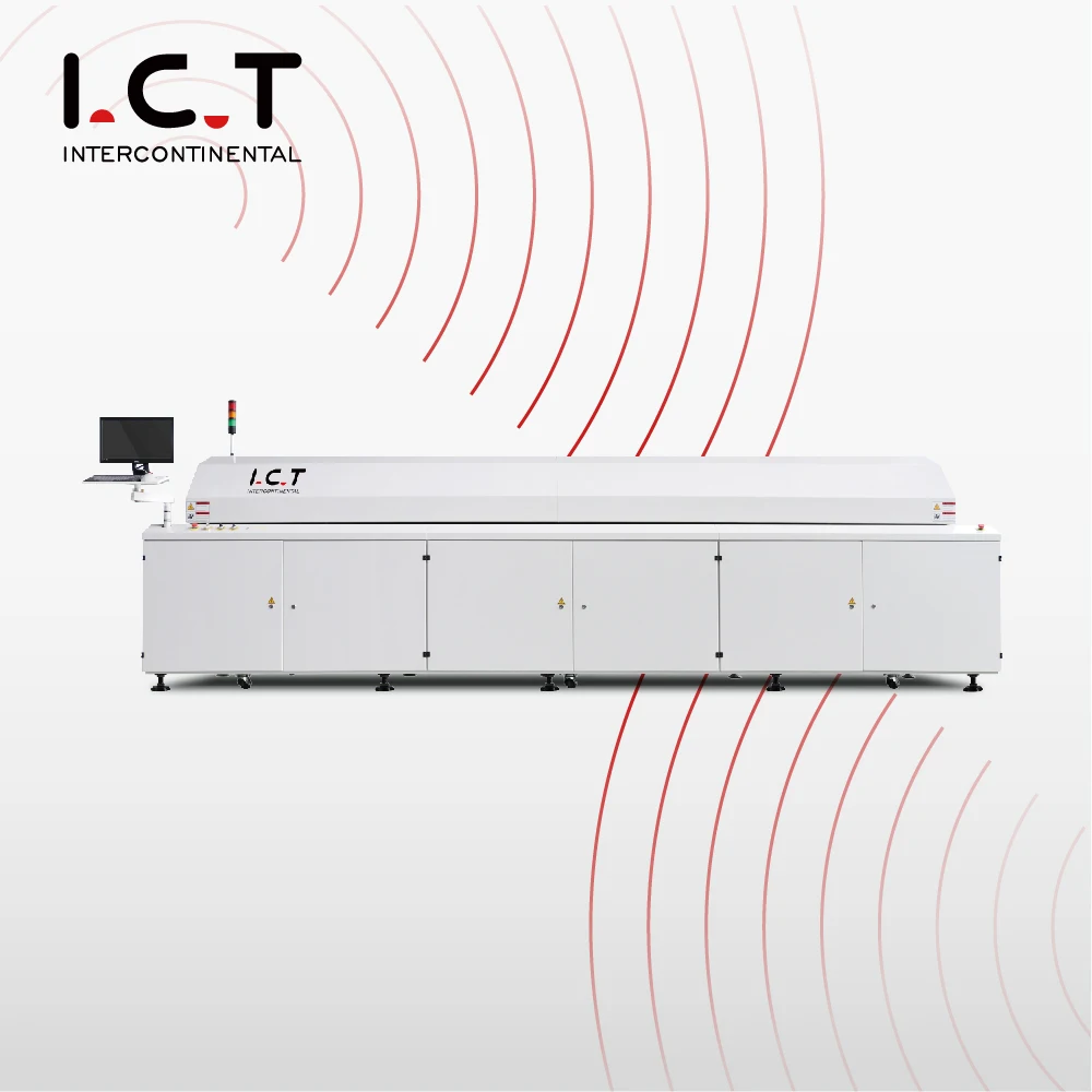 Factory Direct SMT Reflow Soldering Oven Reflow Oven Heating SMT Welding Machine Best Selling