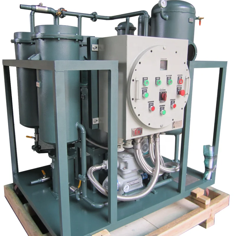 Turbine oil recycling system vacuum oil filter plant ty turbine oil purifier for used turbine oil
