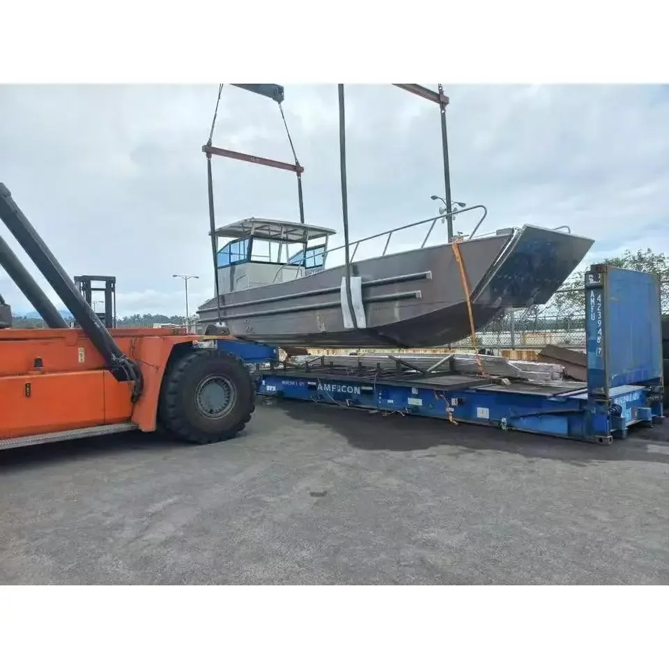 15m 50ft Transport Boat 15 to 50 tons Cargo Offshore Aluminum Landing Craft Barge