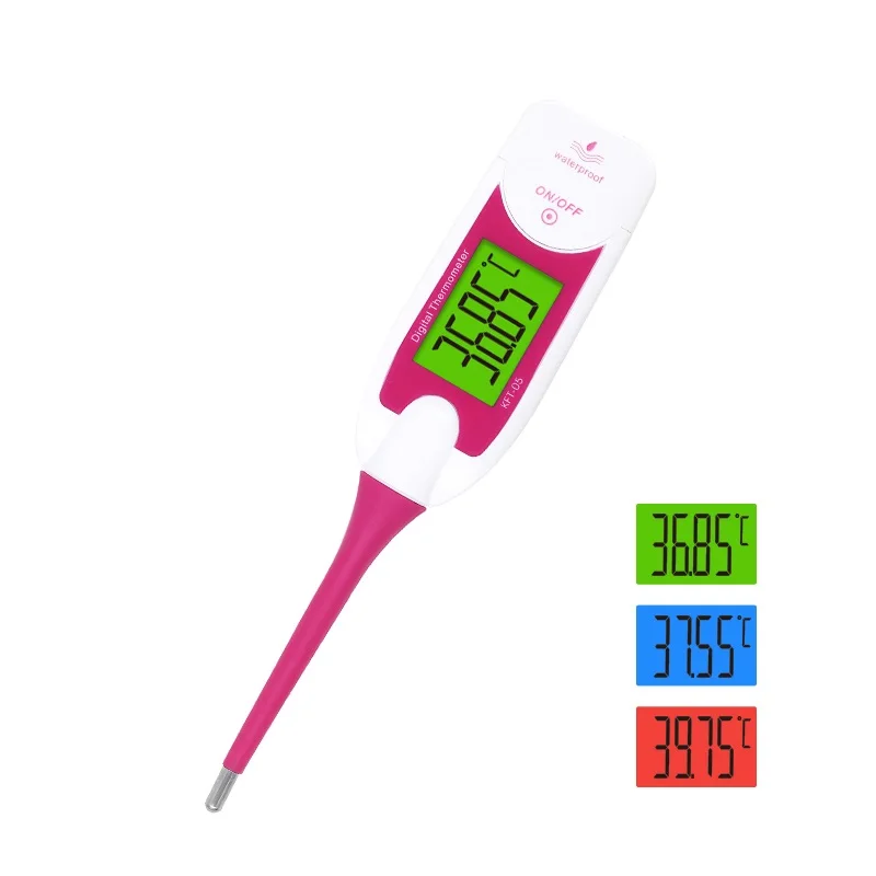 CE Approved Waterproof 10 Seconds Clinical Electronic Digital Thermometers Medical For Armpit Oral Rectal