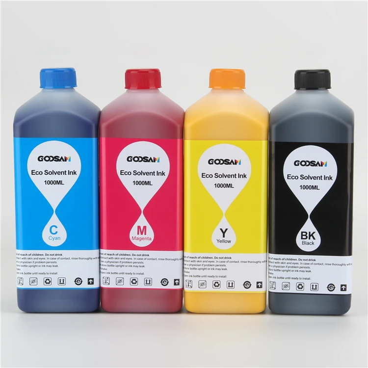 Goosam Eco Solvent ink for Gongzheng  AD/AS 1602/1602S/1802/1802S printer