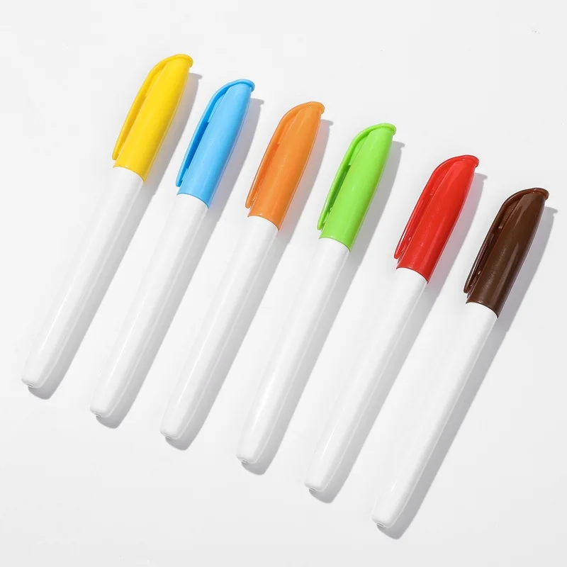 2023 wholesale  waterproof non-toxic 12 colors Permanent ink marker