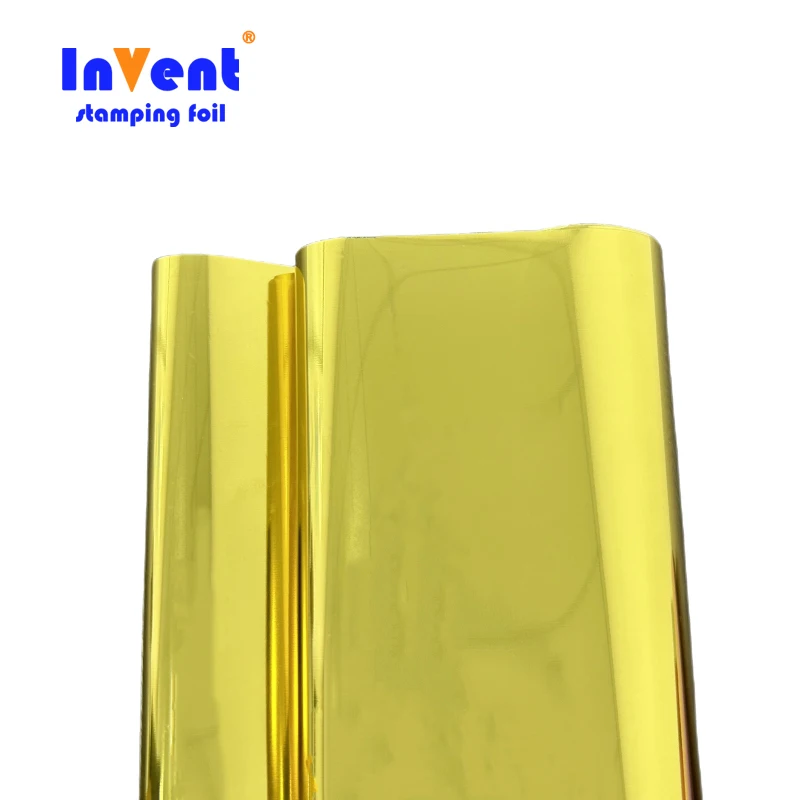 INVENT FOIL Hot Stamping Gold Foil rolls Printer No mold required Custom Customized For AMD360 Digital  Ribbon Printing
