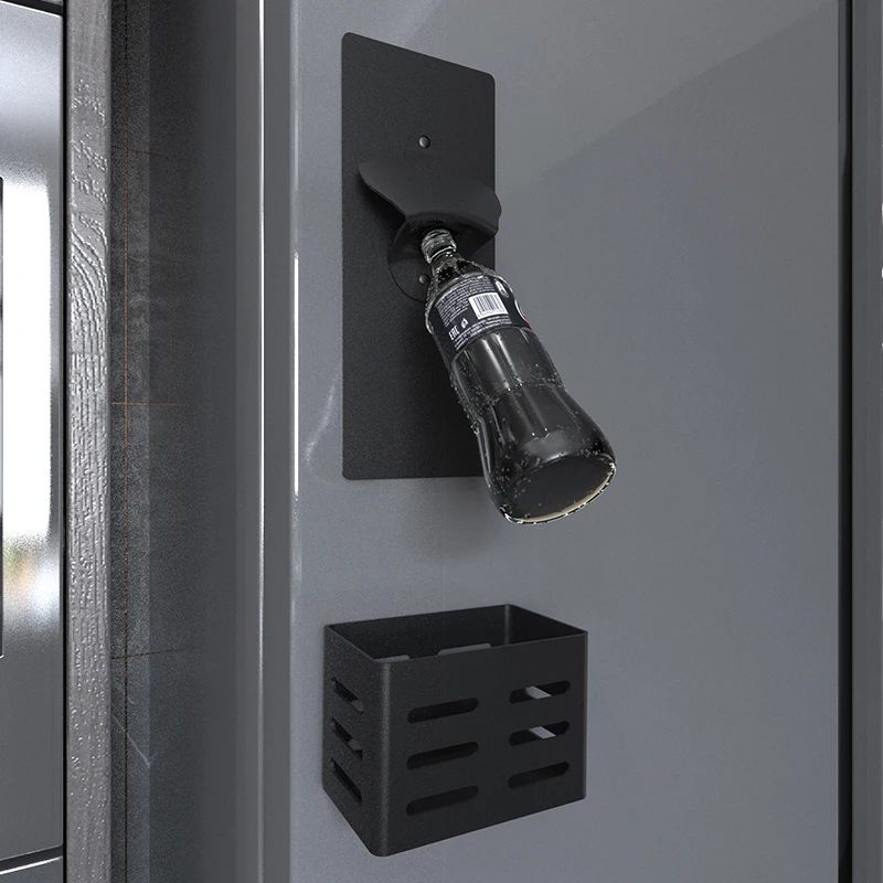 Amazon Hot Selling Good Price Bottle Openers Magnetic Home and Kitchen Wall Mounted Bottle Opener Home Restaurant Bar