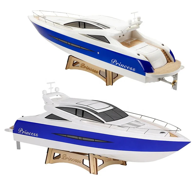 TFL Hobby Large Princess Cruiser RC Ship with Stinger Drive System Fiberglass Brushless Motor Scale Model Remote Control Boat