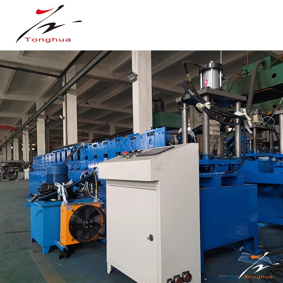 Automatic Solar Support Panel Heater Structure Photovoltaic Bracket Strut Channel Roll Forming Machine
