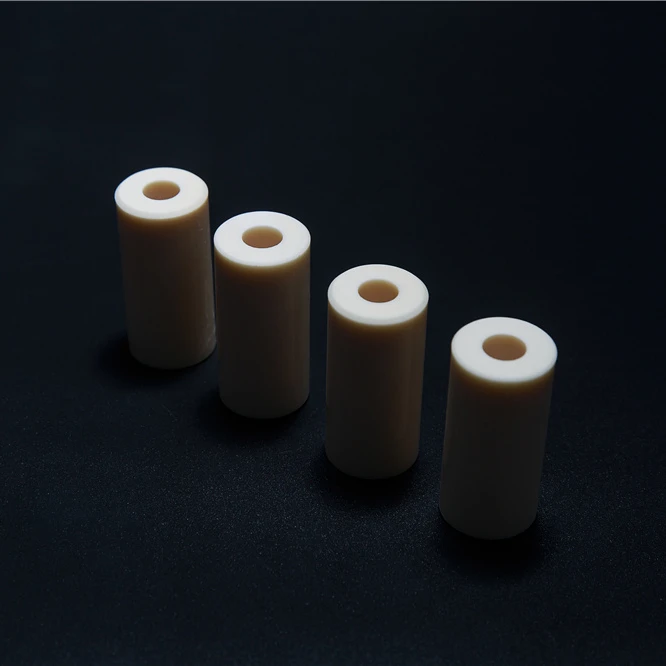 custom alumina insulating bush industrial ceramic insulating Porcelain sleeve Alumina ceramic tube