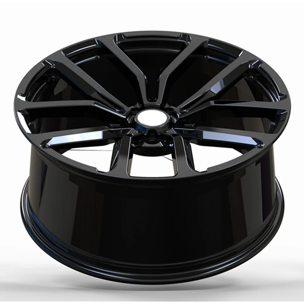 20 21 22 inch forged wheels gloss black 6061T alloy wheels for Land Rover 5x120 5x108 car wheels