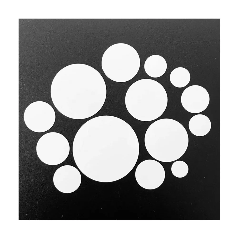 2024 Hot Selling Circle Blanks Sublimation Aluminum Disc Round Jewelry Stamping Blank Necklace Insert Pendant Blank