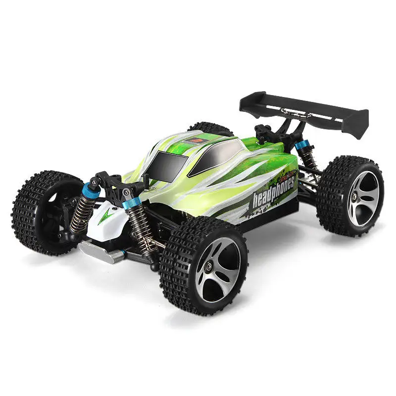 WLtoys A959-B RC Car Scale 1/18 2.4G 70Km/h High Speed Racing Car 540 Brushed Motor 4WD Off-Road Remote Control Car Toys