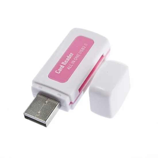 Портативная цветная карта памяти USB 2 0 с высокой скоростью Trans Flash-USB адаптер для флеш-накопителя 4 все 1