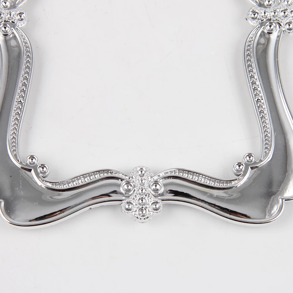 Cheap plastic picture frame for wooden plaque or other use