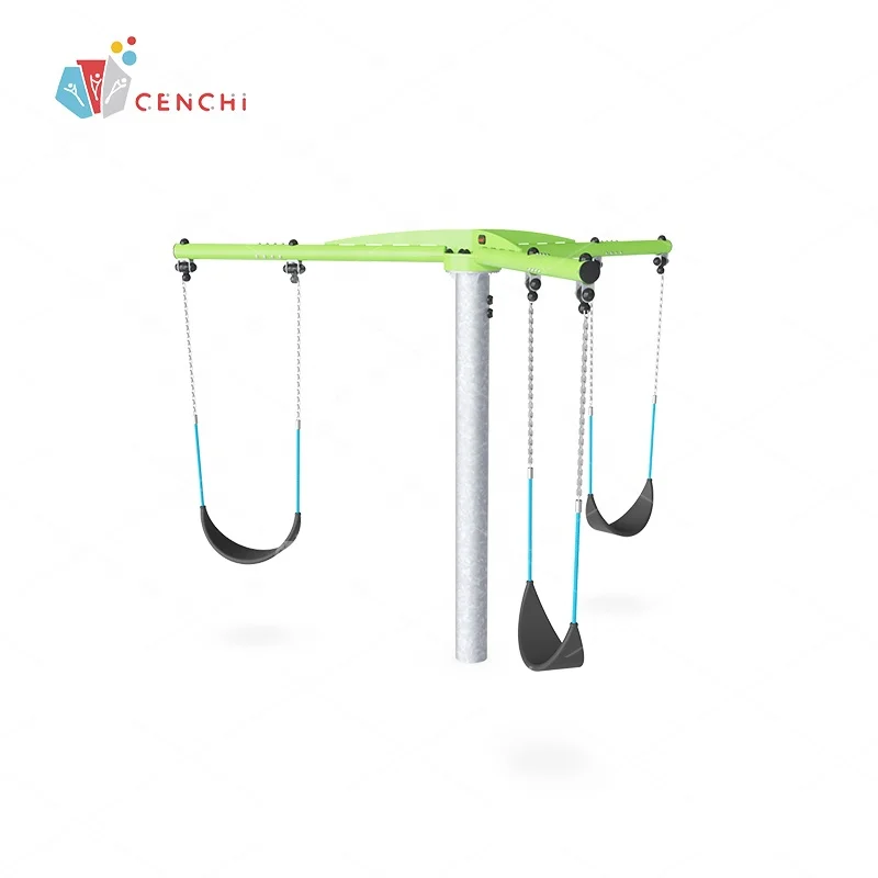 Комплект качелей для парка развлечений Cenchi, уличная игровая площадка, комплект качелей для общественного парка, Детская уличная игровая площадка