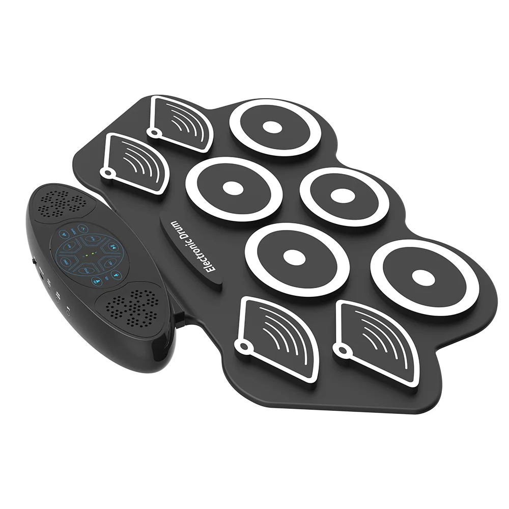 Electric Flexible Kids Gift Custom Kids Mini Drum Set Electronic Drum Set Digital Drums