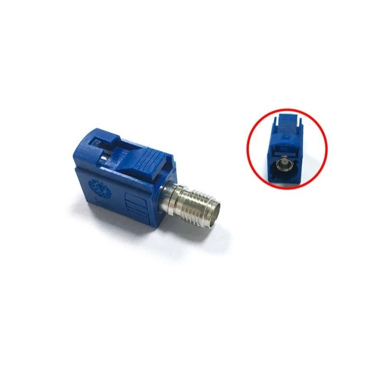 FAKRA female Z Type to SMA Female Adapter for AM/FM Satellite Radio GPS 4G/5G Cellular Bluetooth and Other SMA Coax Cables