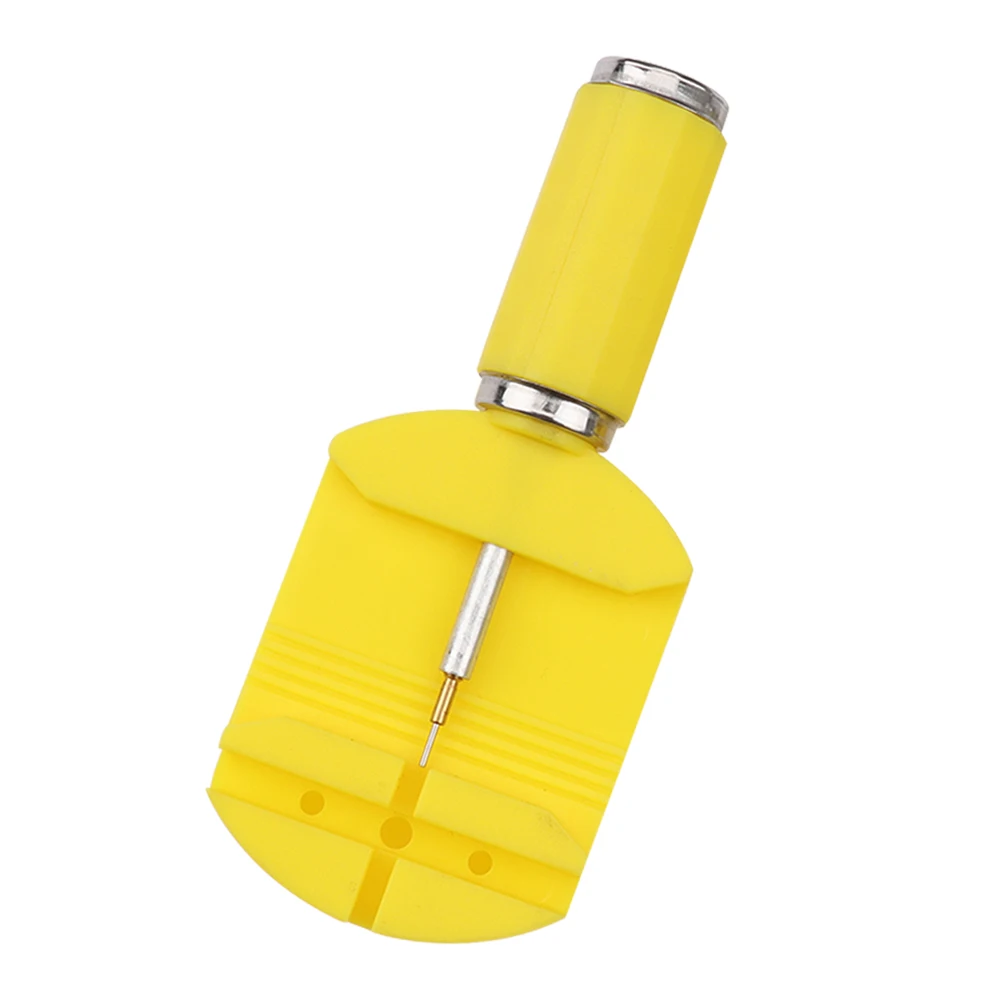 Высококачественный жесткий полипропиленовый пластиковый штифт для браслета часов инструмент разборки набор инструментов ремонта аксессуары желтые инструменты