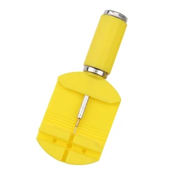 High end hard PP plastic watch band link pin disassembly tool watch repair tools kit accessories yellow watch tools