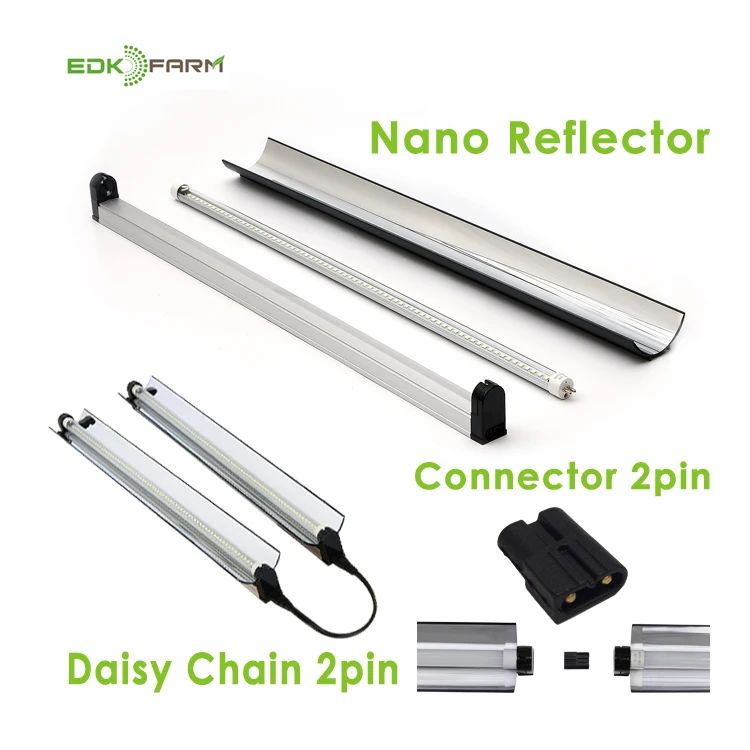 full spectrum led t5 plant vertical aquarium hydroponic standing grow light for nursery plants flower stand high umol