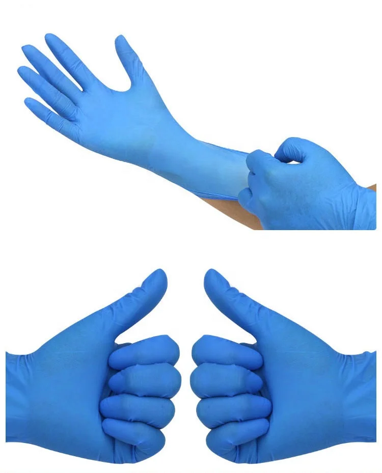OEM High Quality Nitrile Gloves Disposable Nitrile Gloves Elastic Nitrile Gloves Powder Free