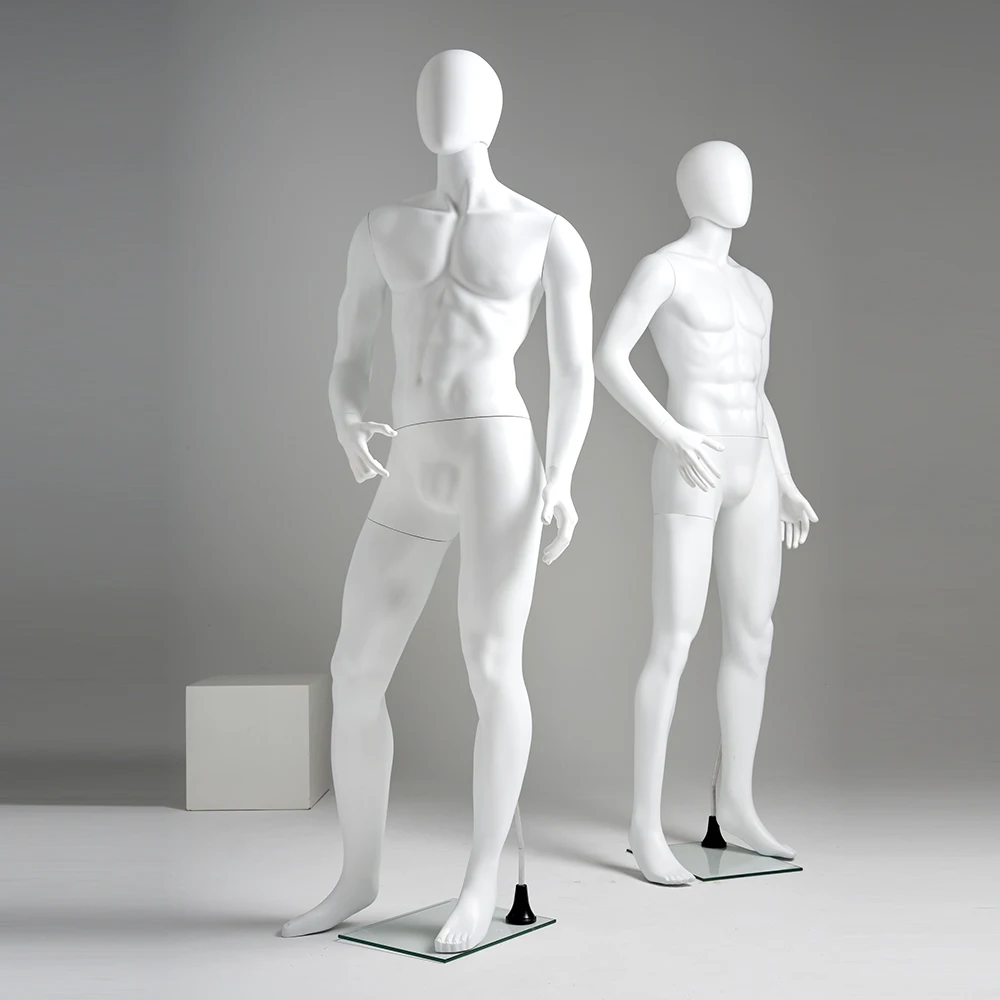 Adult Male Mannequin Stand Cheap Plastic PP Material Model