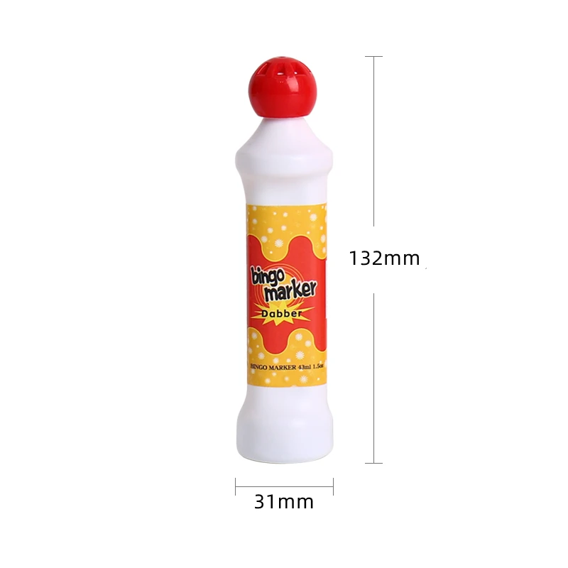 10mm nib lotto game marker 40ml dauber sponge tip bingo ink daubers dabber tool bingo marker