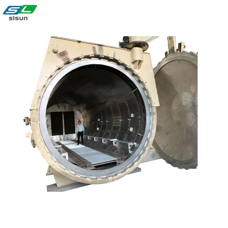 Hot sale ASME PED customized Steel composite curing prepreg carbon fiber cure oven Autoclave Reactor