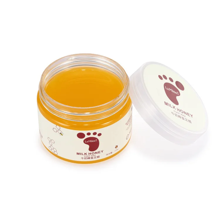Wholesale Hand Care Organic Honey Hand Wax Moisturizing Exfoliating Calluses Milk Hydrating Whitening Foot Mask Peeling