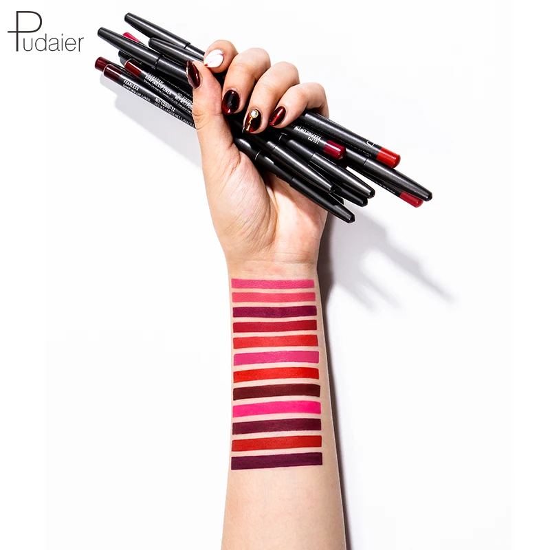 OEM Private Label Cosmetic Lip Liner Best Selling Waterproof Lip Liner Pencil Private Label
