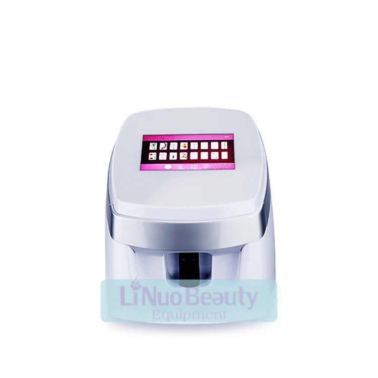 3D portable nail art print machine nail sticker printer polish beauty equipment five fingers digital photo nail art printer
