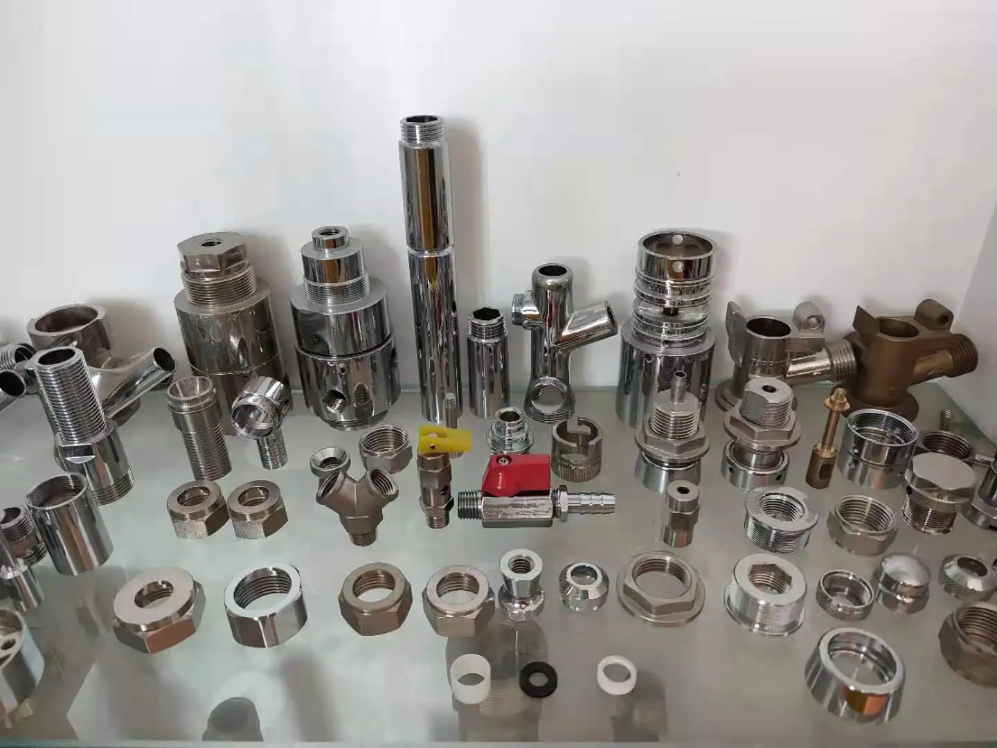 beverage dispenser fitting stainless steel stem hose 1/4 barb X 1/4 barb fittings